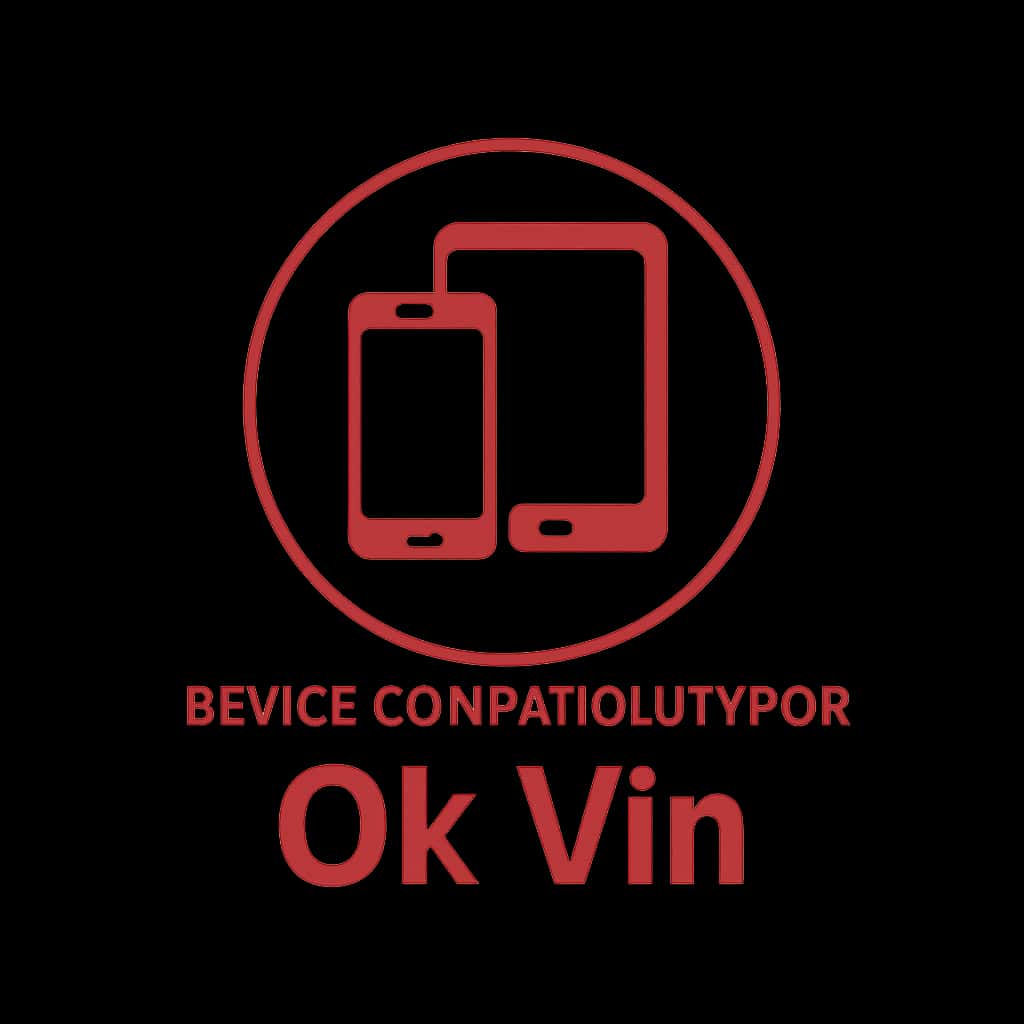 Icon representing Device Compatibility for Ok Vin.