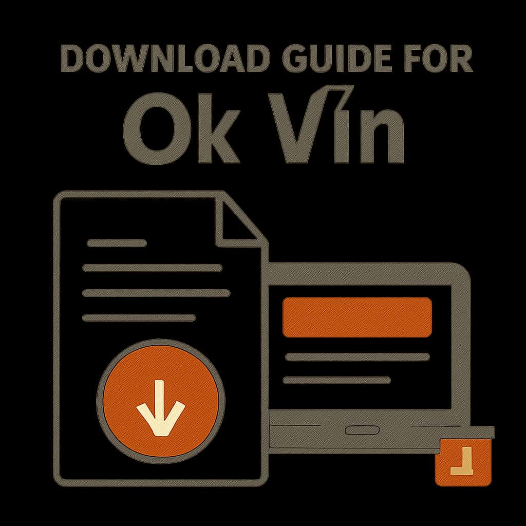 An educational diagram about the Download Guide for Ok Vin.