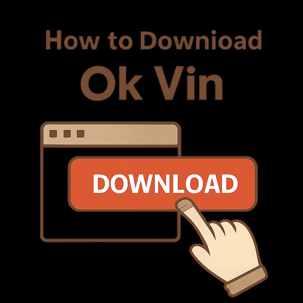 Educational diagram regarding downloading Ok Vin