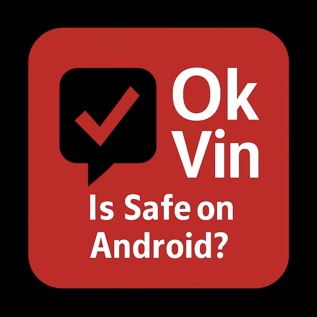 Badge representing the safety of Ok Vin on Android.