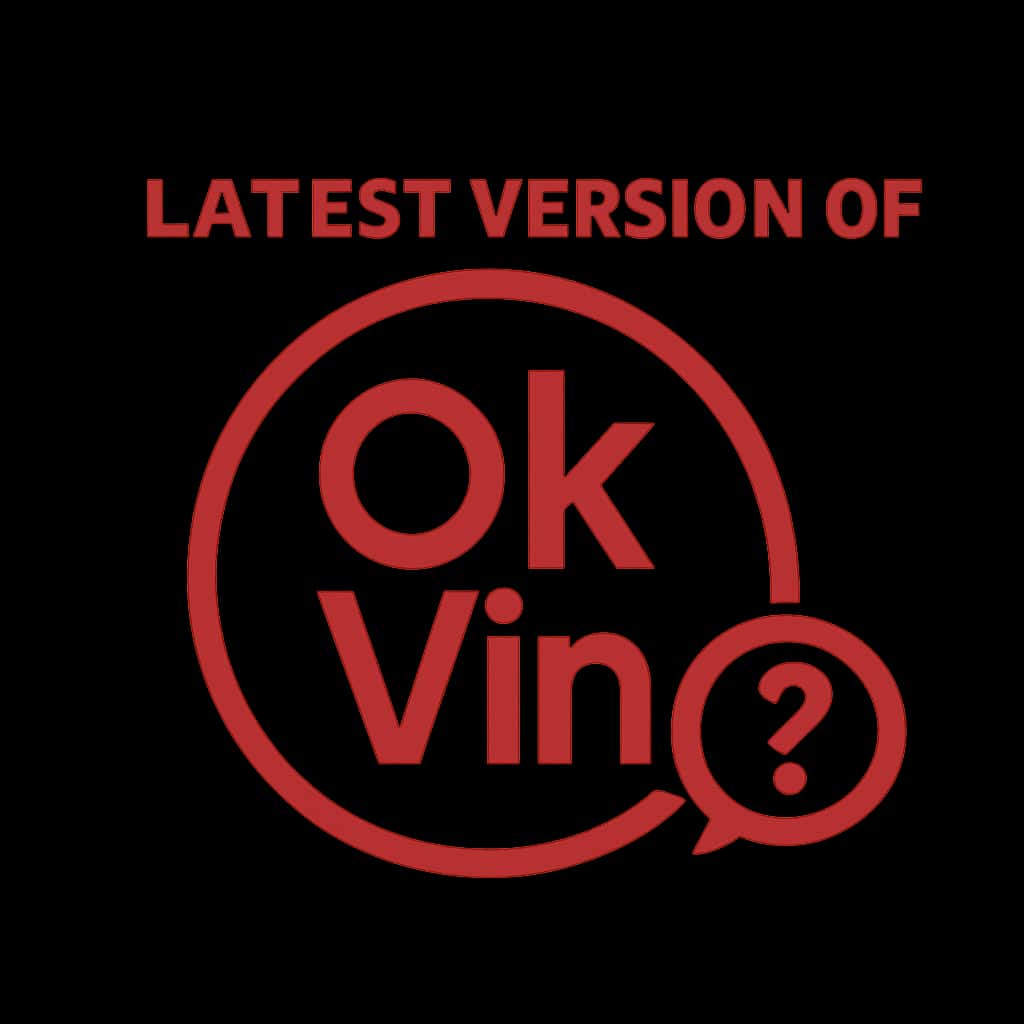 Icon representation of the Latest Version of Ok Vin.